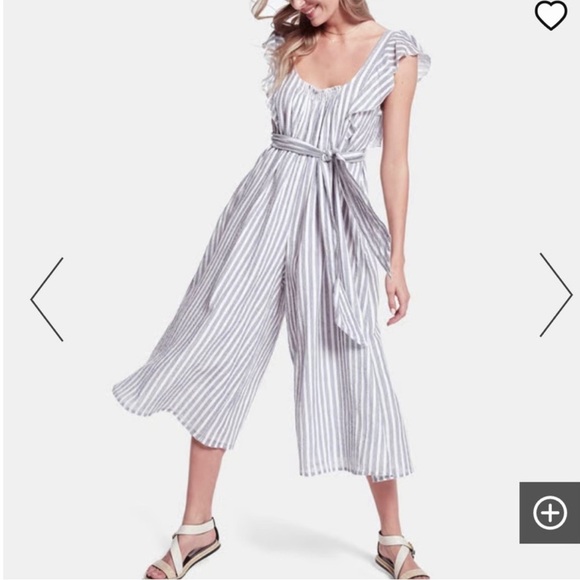 Apiece Apart Highland Jumpsuit Size 6 Women's Casual Striped One Piece - Picture 1 of 11